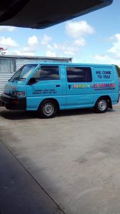 Rainbow Car Detailing Van — Car Detailing in St Beaconsfield QLD
