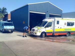 Ambulance Detailing — Car Detailing in St Beaconsfield QLD