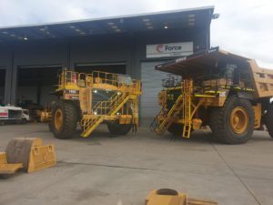 Mine Trucks — Car Detailing in St Beaconsfield QLD